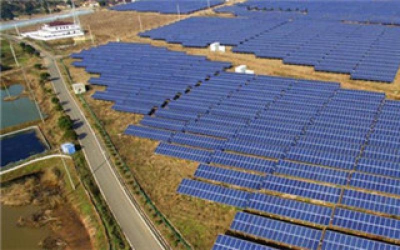 埭溪60MWp地面光伏電站一期工程成功并網發電