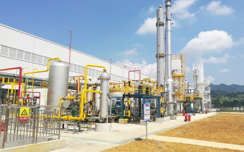 杰瑞速度——僅17周！四川古藺12萬方/天天然氣液化項目順利出液