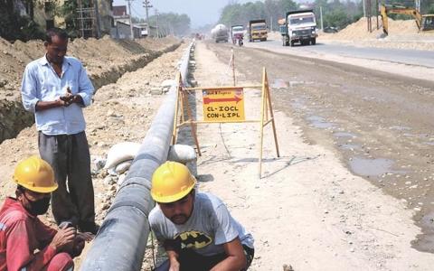  尼泊爾石油公司（NOC）石油管道項目面臨麻煩