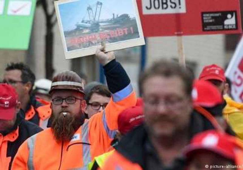 數(shù)千人抗議德國(guó)煤炭淘汰