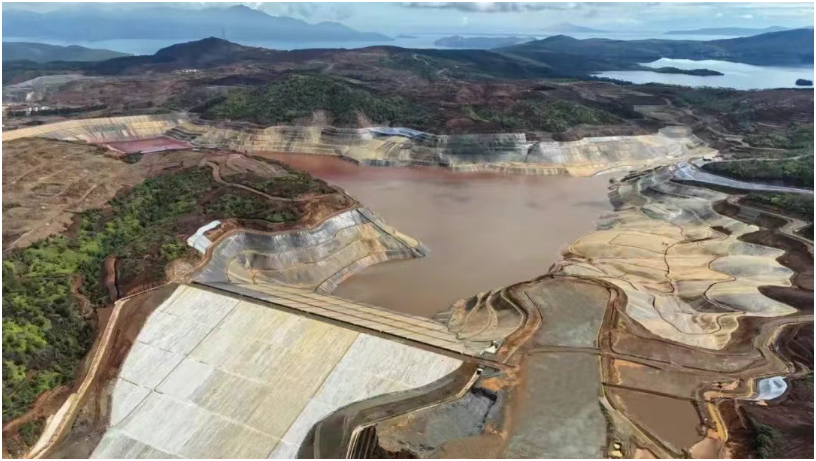 中國恩菲設計的印尼首座濕堆尾渣庫投用