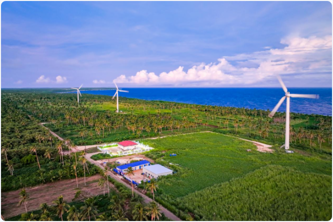 中國援湯加風(fēng)力發(fā)電項(xiàng)目舉行移交儀式