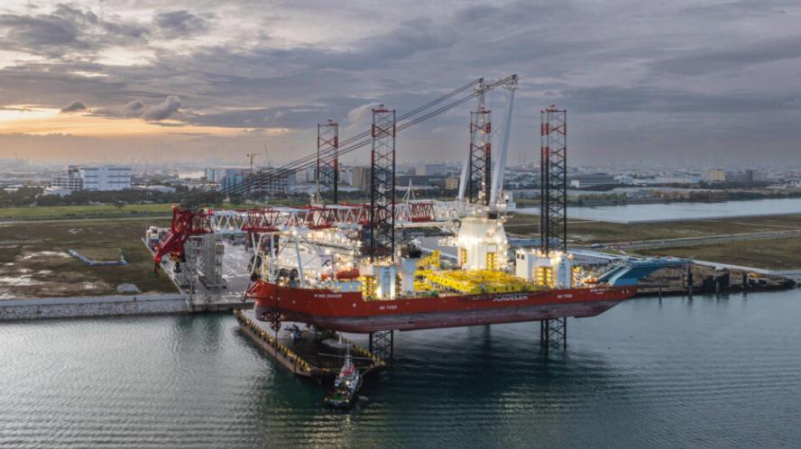 Cadeler獲臺灣福爾摩沙4號海上風電場風機安裝合同