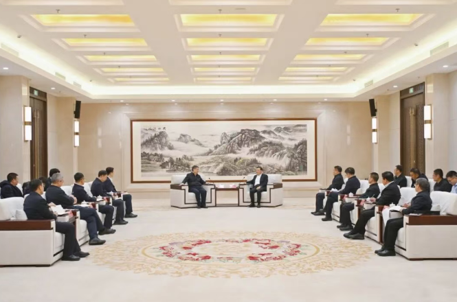 中核集團(tuán)、中國石油、中國華能等多家能源央企與內(nèi)蒙古自治區(qū)及包頭市高層互動