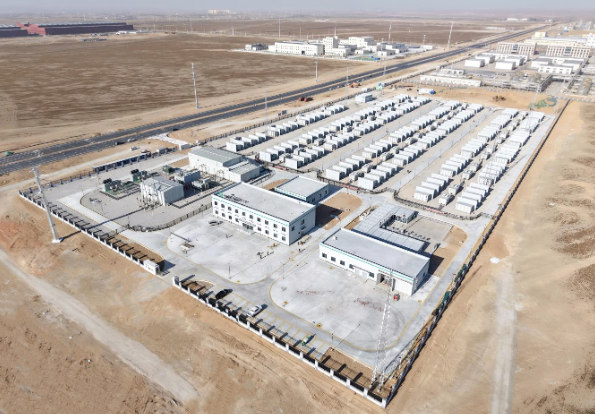 中國裝機(jī)規(guī)模最大半固態(tài)鋰電池儲能項(xiàng)目并網(wǎng)