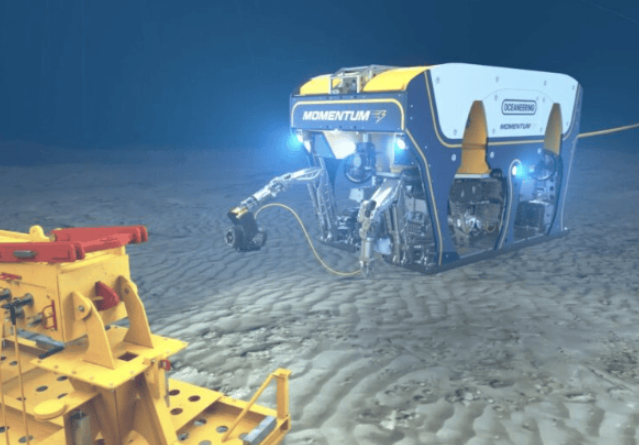 美國Oceaneering推出Momentum電動ROV,支持30天連續海底作業