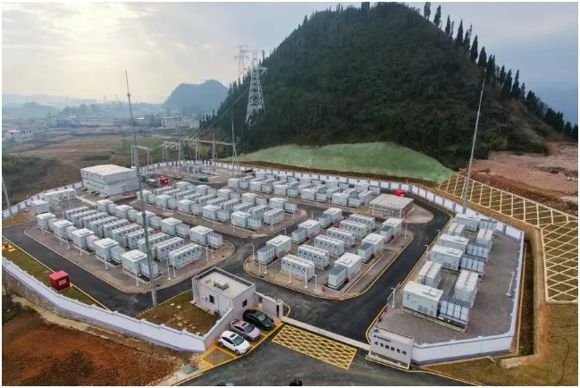 貴州首座100MW/200MWh構(gòu)網(wǎng)型儲能電站全容量并網(wǎng)投運